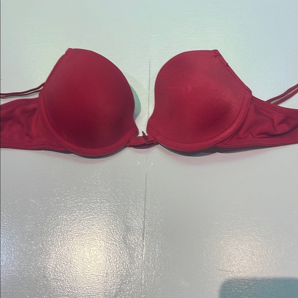 Lilly of France red bra 32B good condition